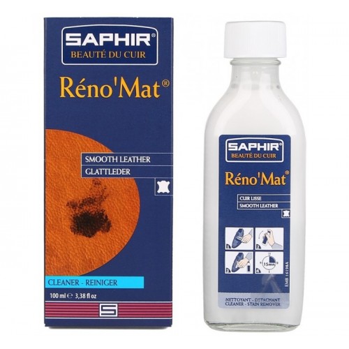 Очиститель для гладких кож Reno Mat Saphir 100мл. арт.0514